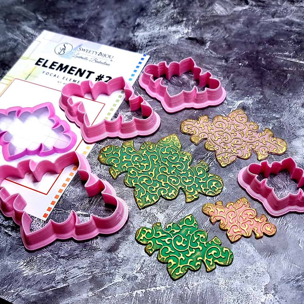 Scalloped Polymer Clay Cutters Plastic Cutters SweetyBijou Tools   