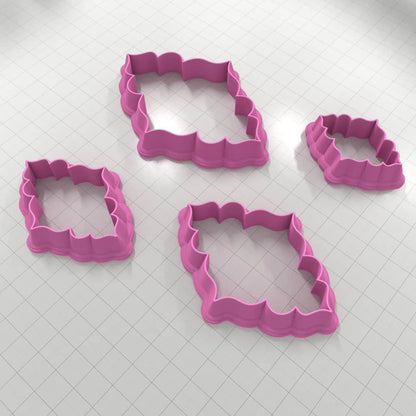 Cloud-Shaped Clay Cutters Plastic Cutters SweetyBijou Tools   