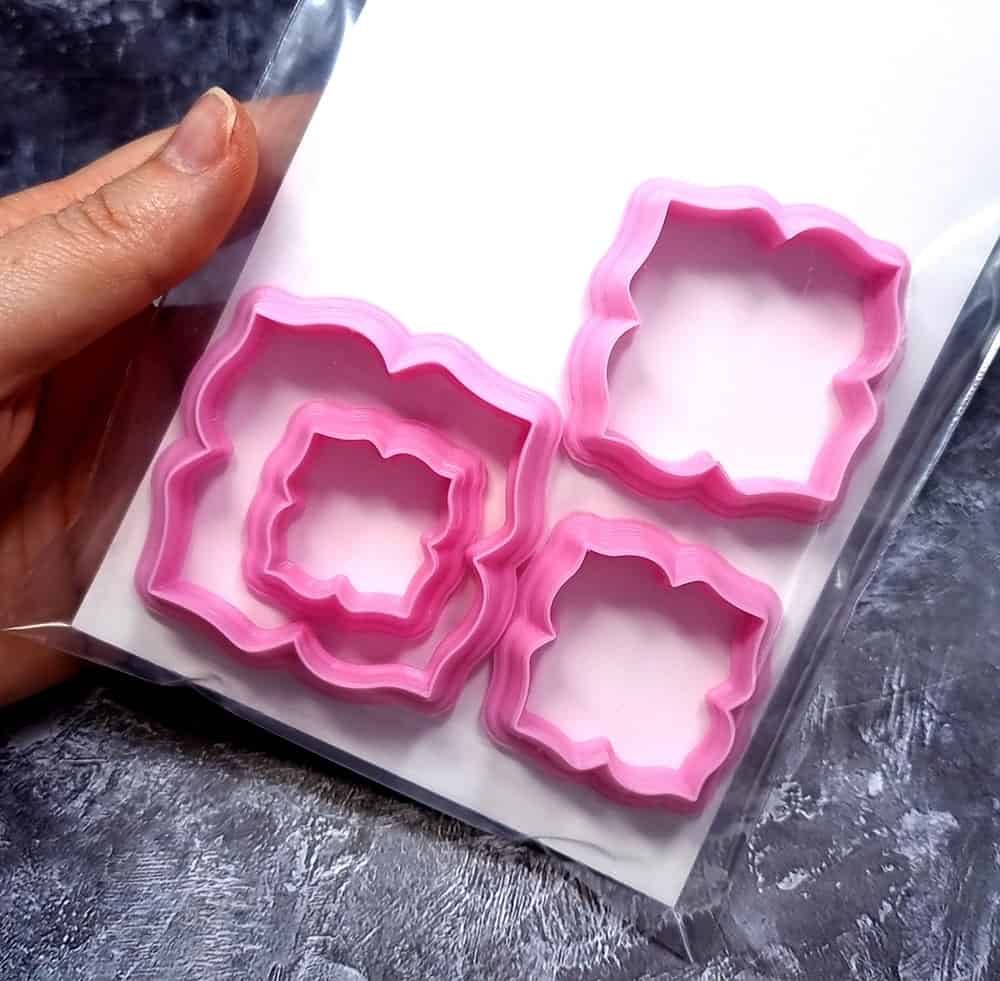 Fantasy Shape Clay Cutters Plastic Cutters SweetyBijou Tools   