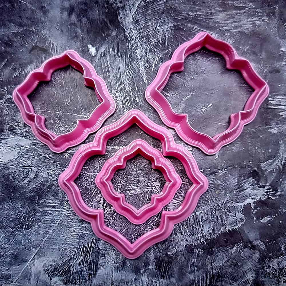 Fantasy Shape Clay Cutters Plastic Cutters SweetyBijou Tools   