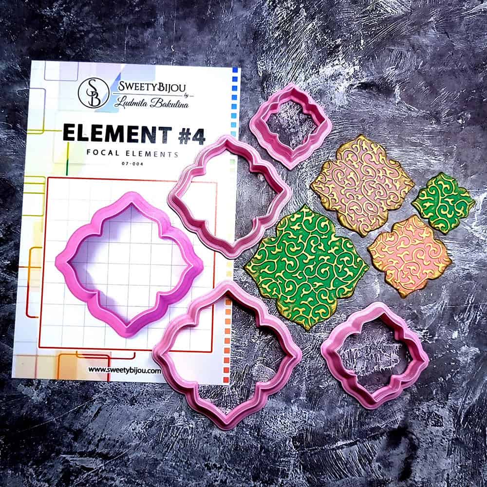 Fantasy Shape Clay Cutters Plastic Cutters SweetyBijou Tools   