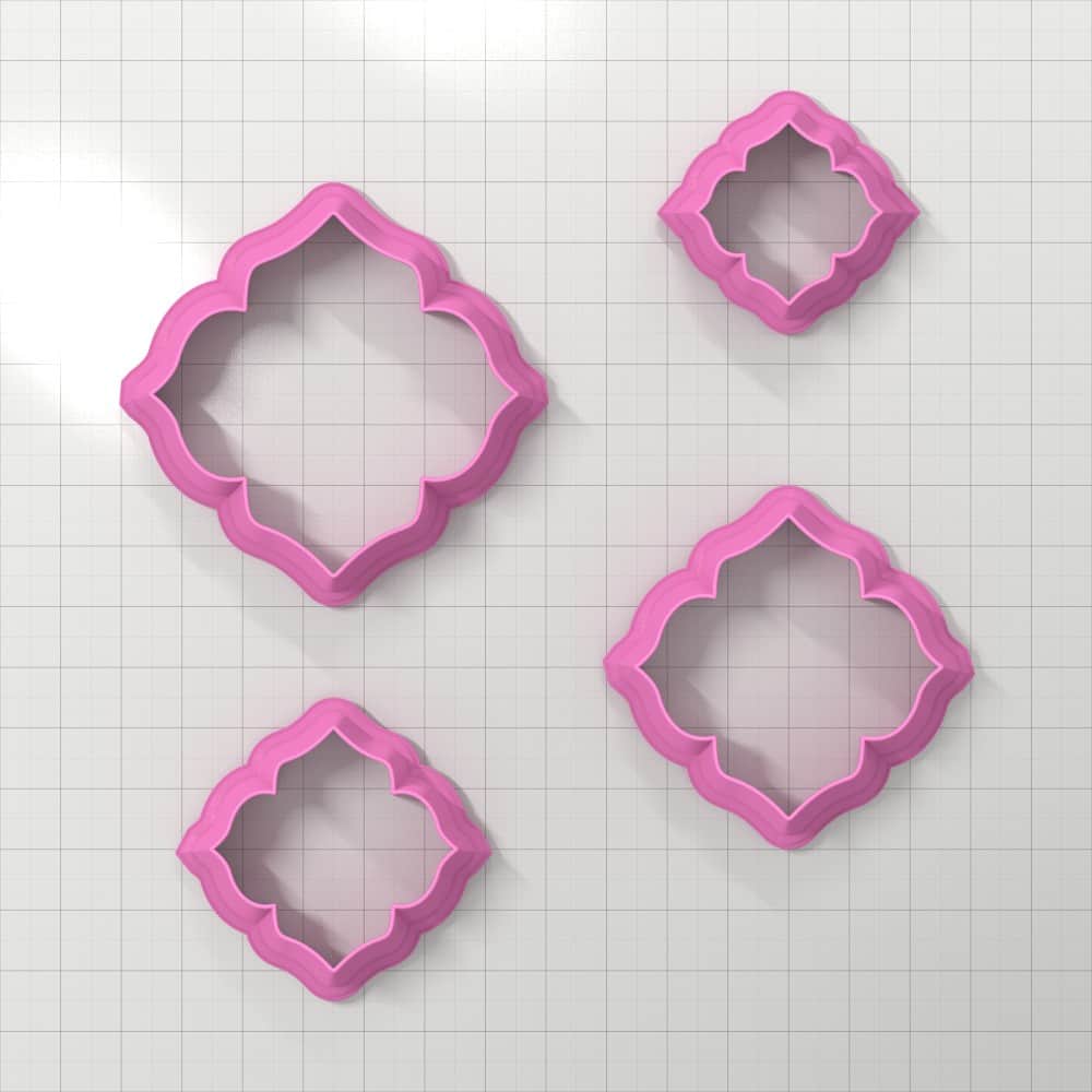 Fantasy Shape Clay Cutters Plastic Cutters SweetyBijou Tools   
