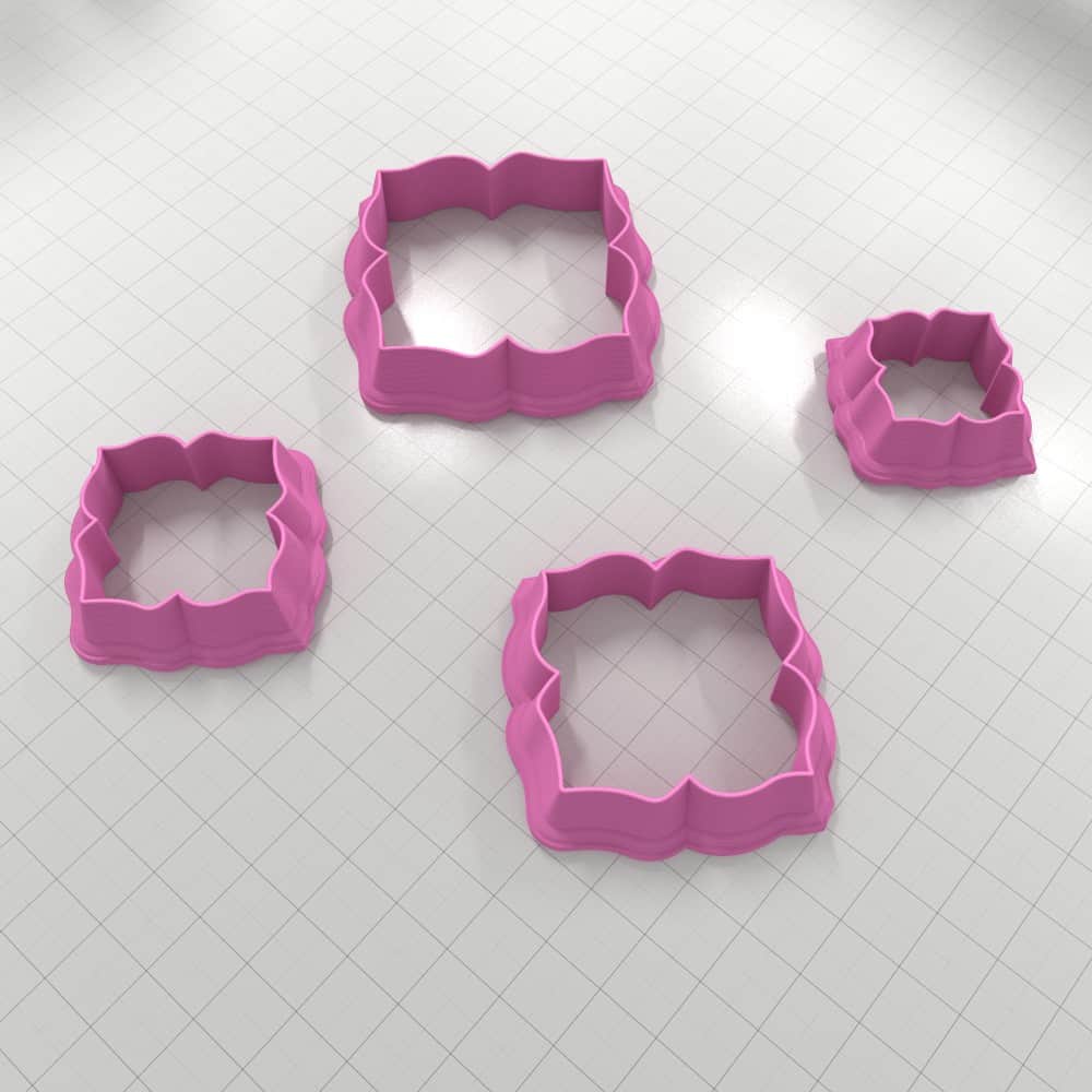 Fantasy Shape Clay Cutters Plastic Cutters SweetyBijou Tools   