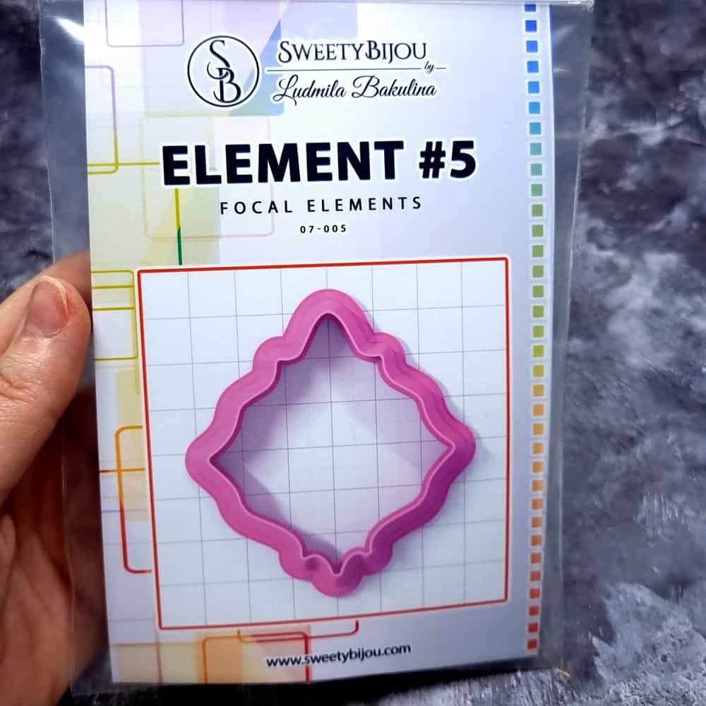 Abstract Petal Clay Cutters Plastic Cutters SweetyBijou Tools   