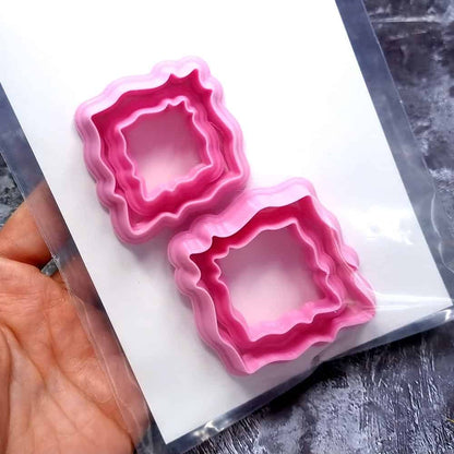 Abstract Petal Clay Cutters Plastic Cutters SweetyBijou Tools   