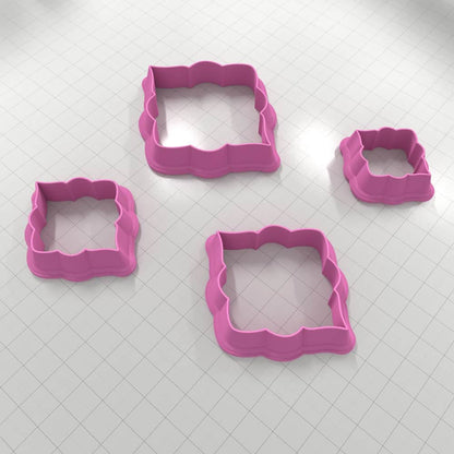 Chic Geometric Clay Cutters Plastic Cutters SweetyBijou Tools   