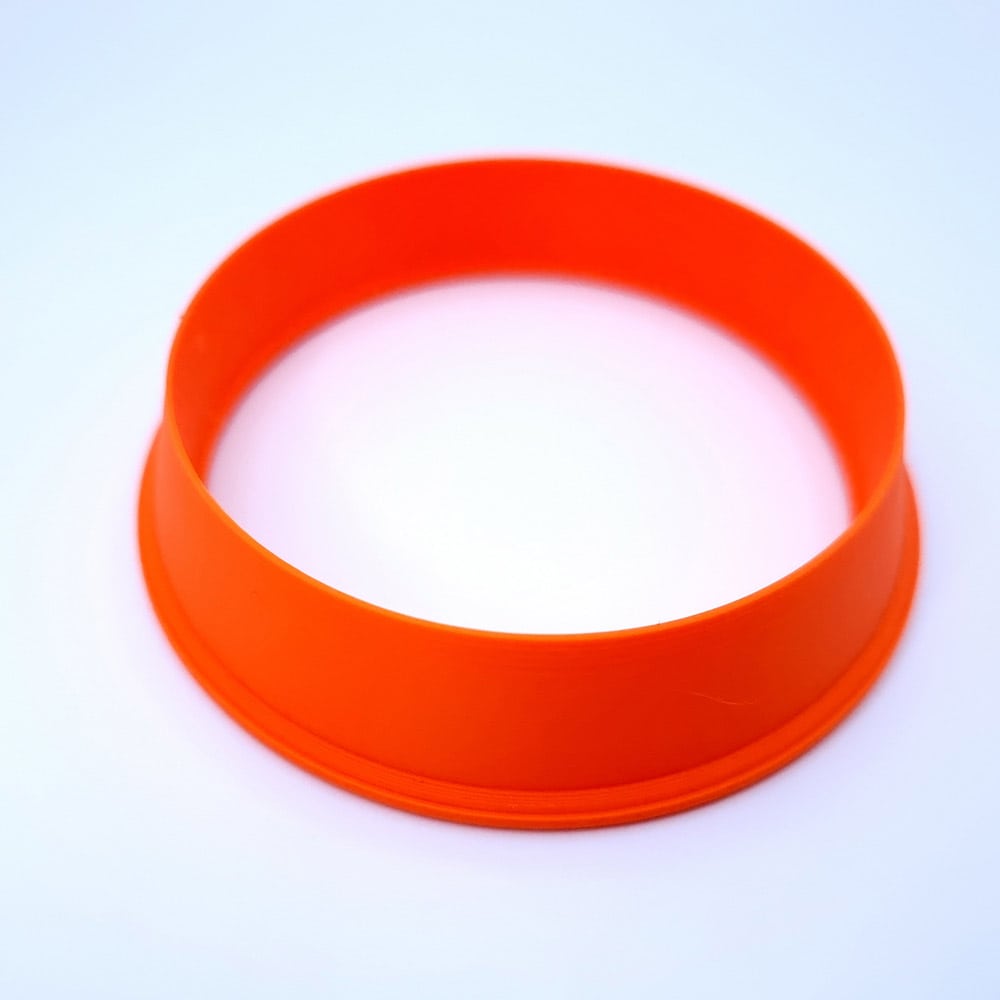Oval extra-large polymer clay cutter