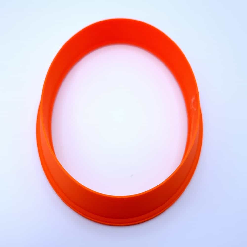 Oval extra-large polymer clay cutter