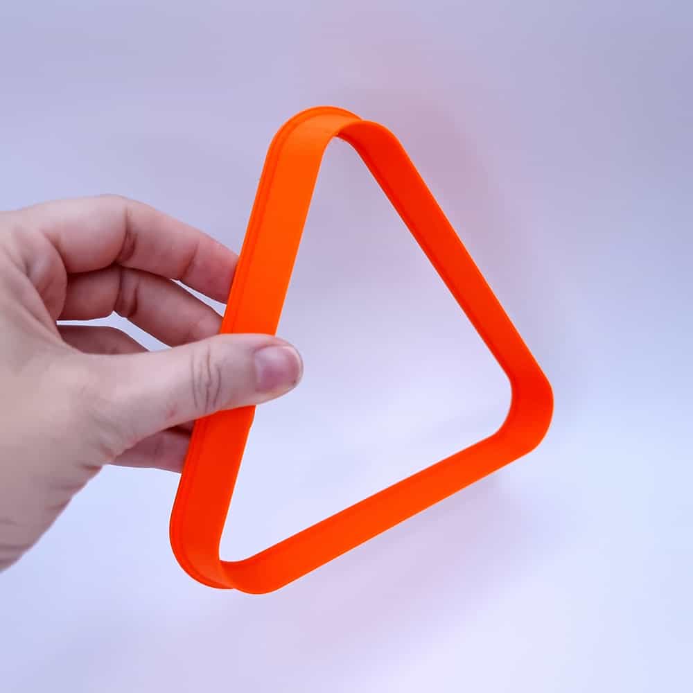 Rounded triangle extra-large polymer clay cutter