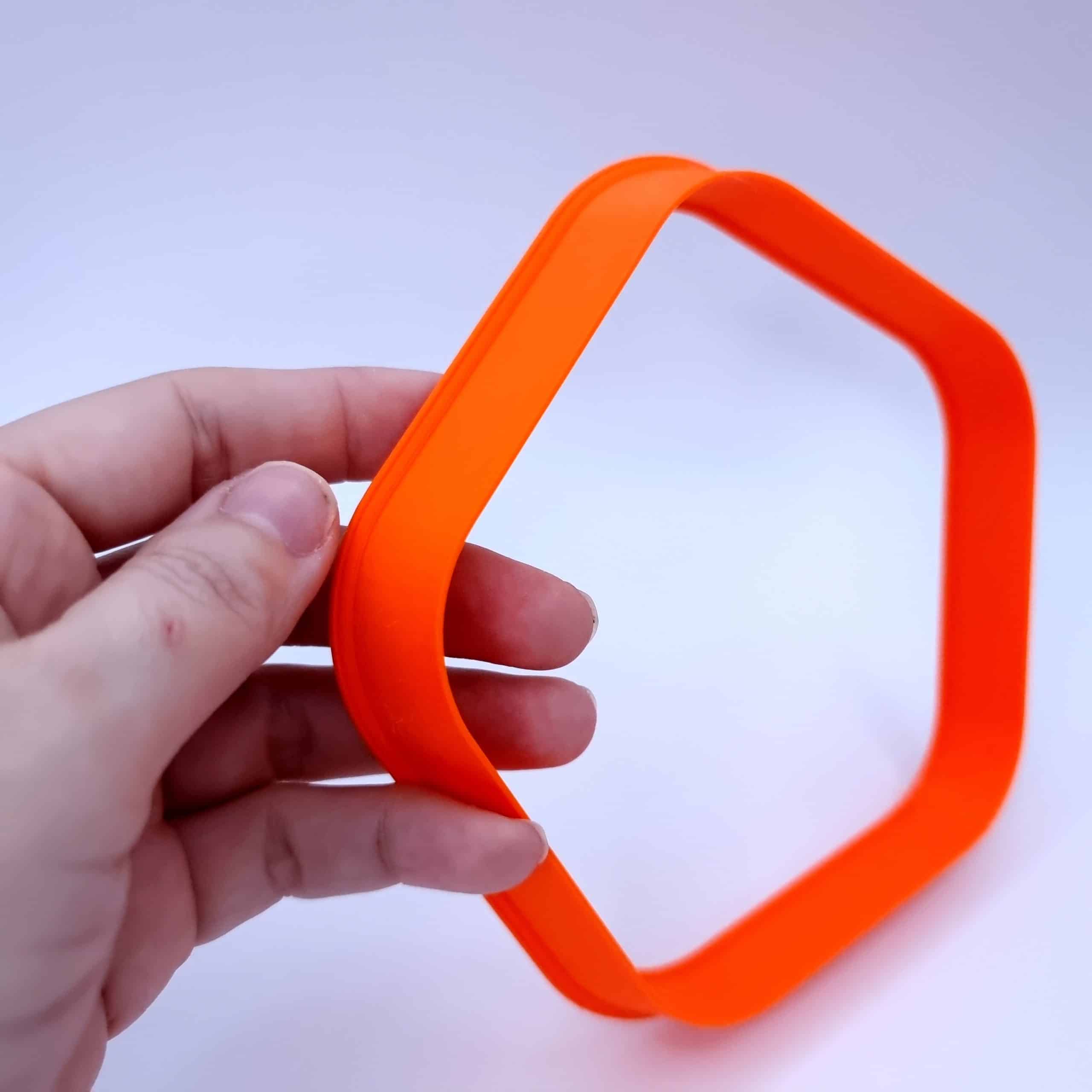 Rounded pentagon extra-large polymer clay cutter
