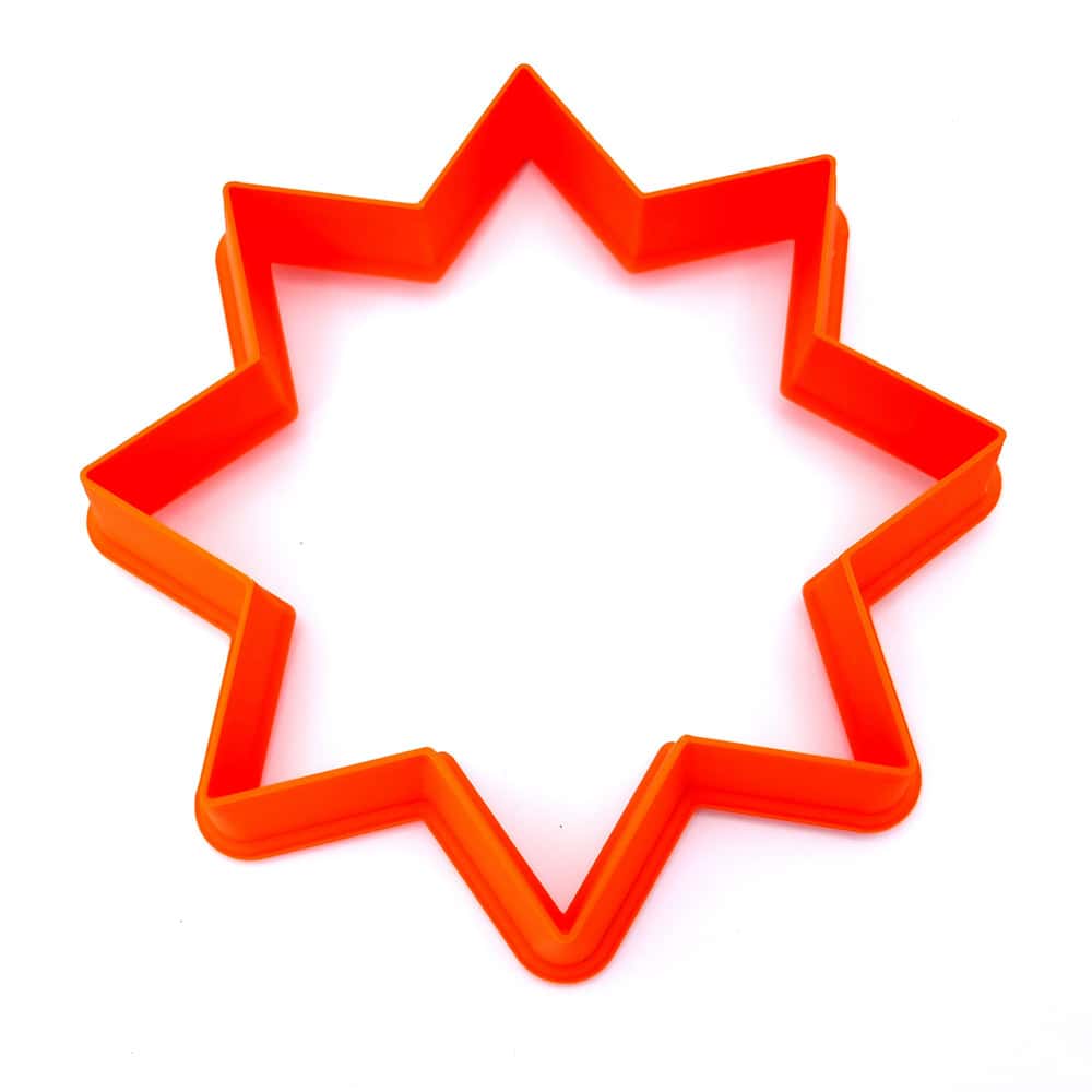 Huge Star 8-Pointed Cutter Plastic Cutters SweetyBijou Tools   