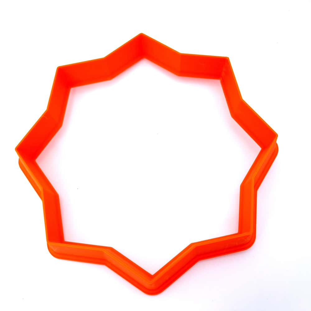 Huge Star 8-Pointed Wide Cutter Plastic Cutters SweetyBijou Tools   