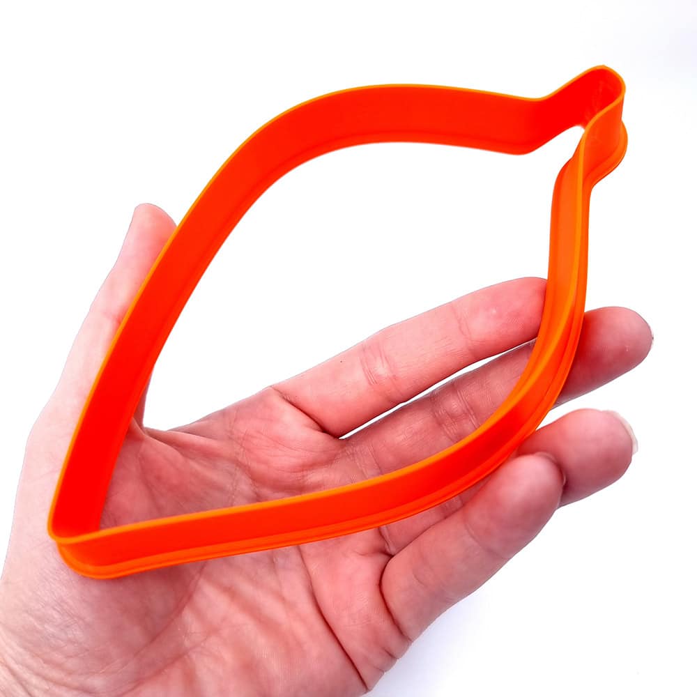Leaf extra-large polymer clay cutter