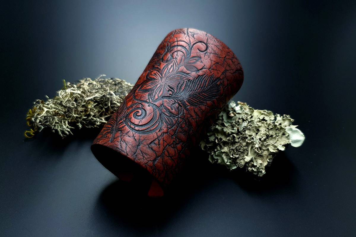 Faux Leather Bracelet Bracelet SweetyBijou Jewelry   