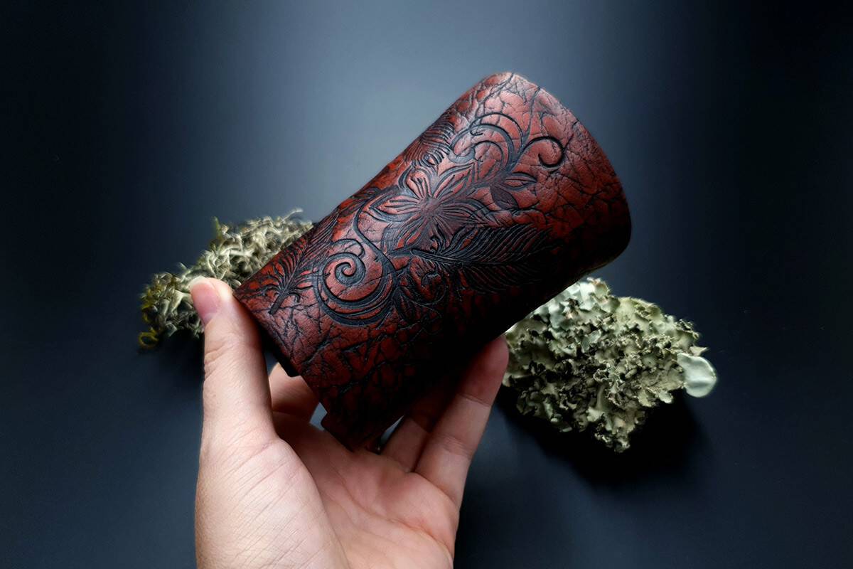 Faux Leather Bracelet Bracelet SweetyBijou Jewelry   