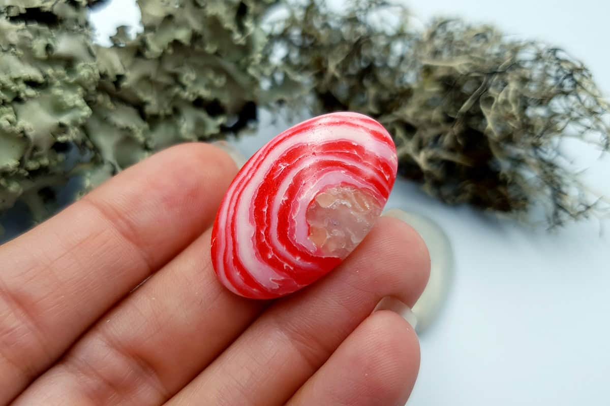 4 pcs Faux Pink Stones from Polymer Clay (Set #5) Cabochons SweetyBijou Cabochons   