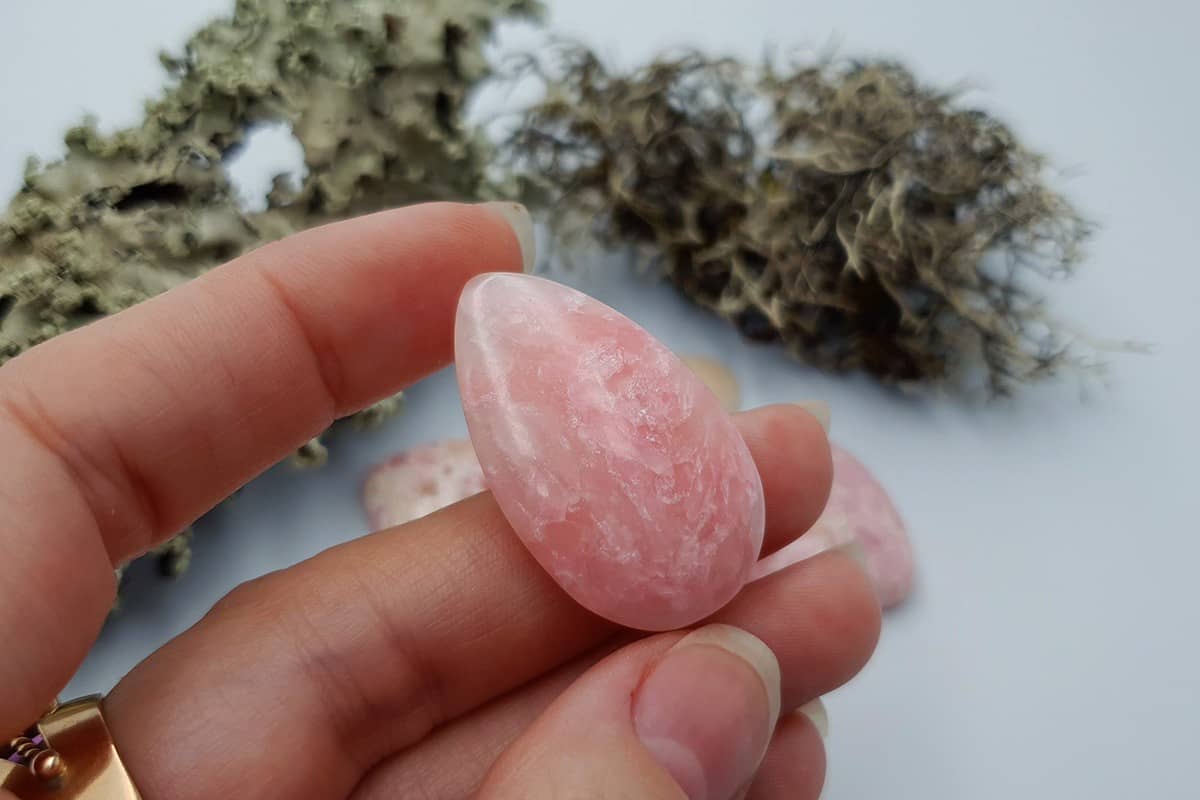 4 pcs Faux Pink Stones from Polymer Clay (Set #8) Cabochons SweetyBijou Cabochons   