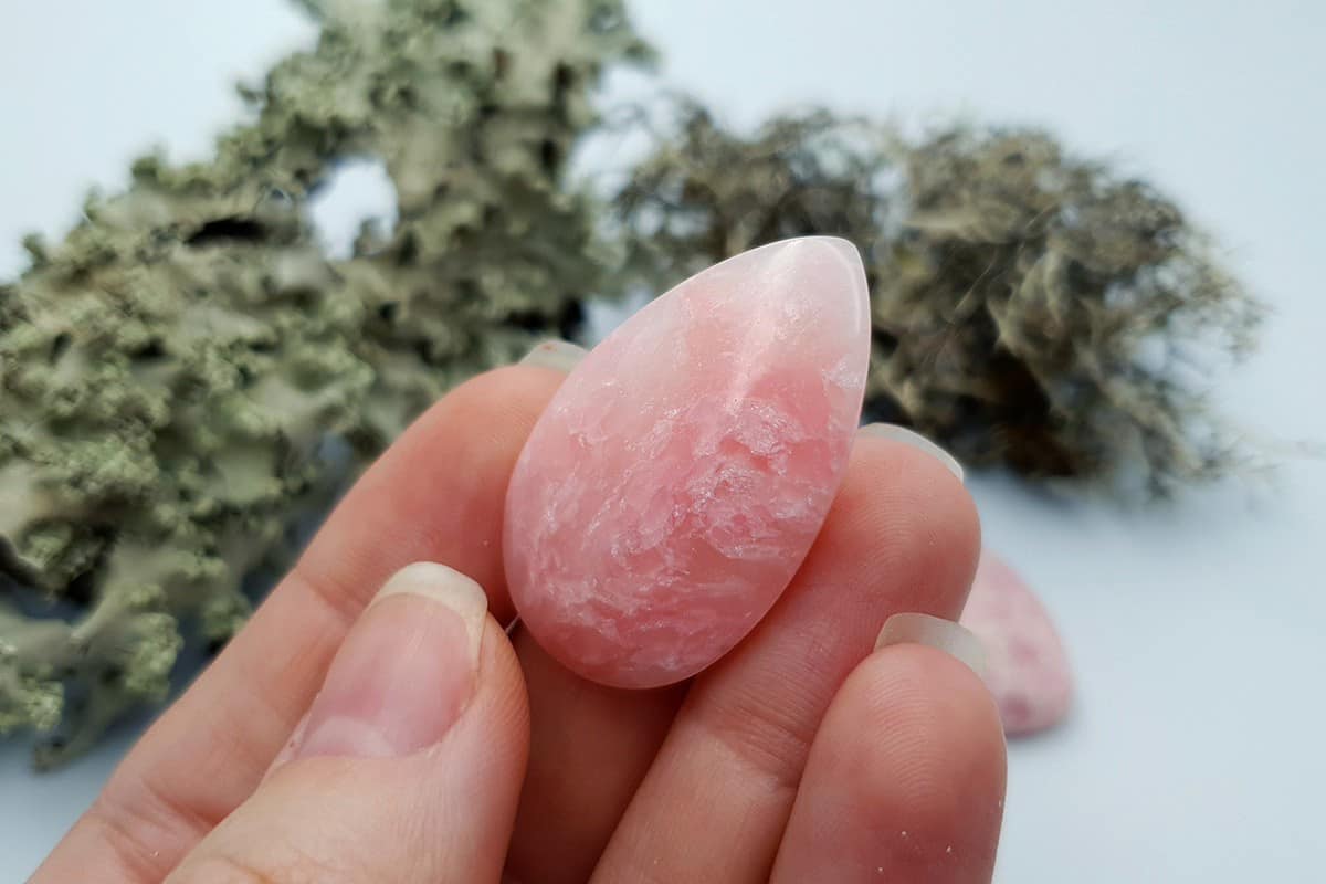 4 pcs Faux Pink Stones from Polymer Clay (Set #8) Cabochons SweetyBijou Cabochons   