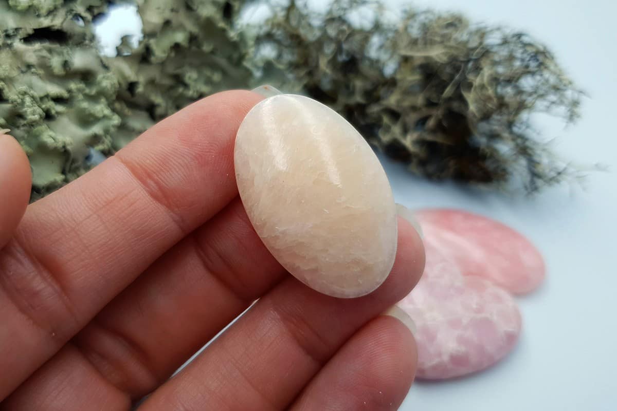 4 pcs Faux Pink Stones from Polymer Clay (Set #8) Cabochons SweetyBijou Cabochons   