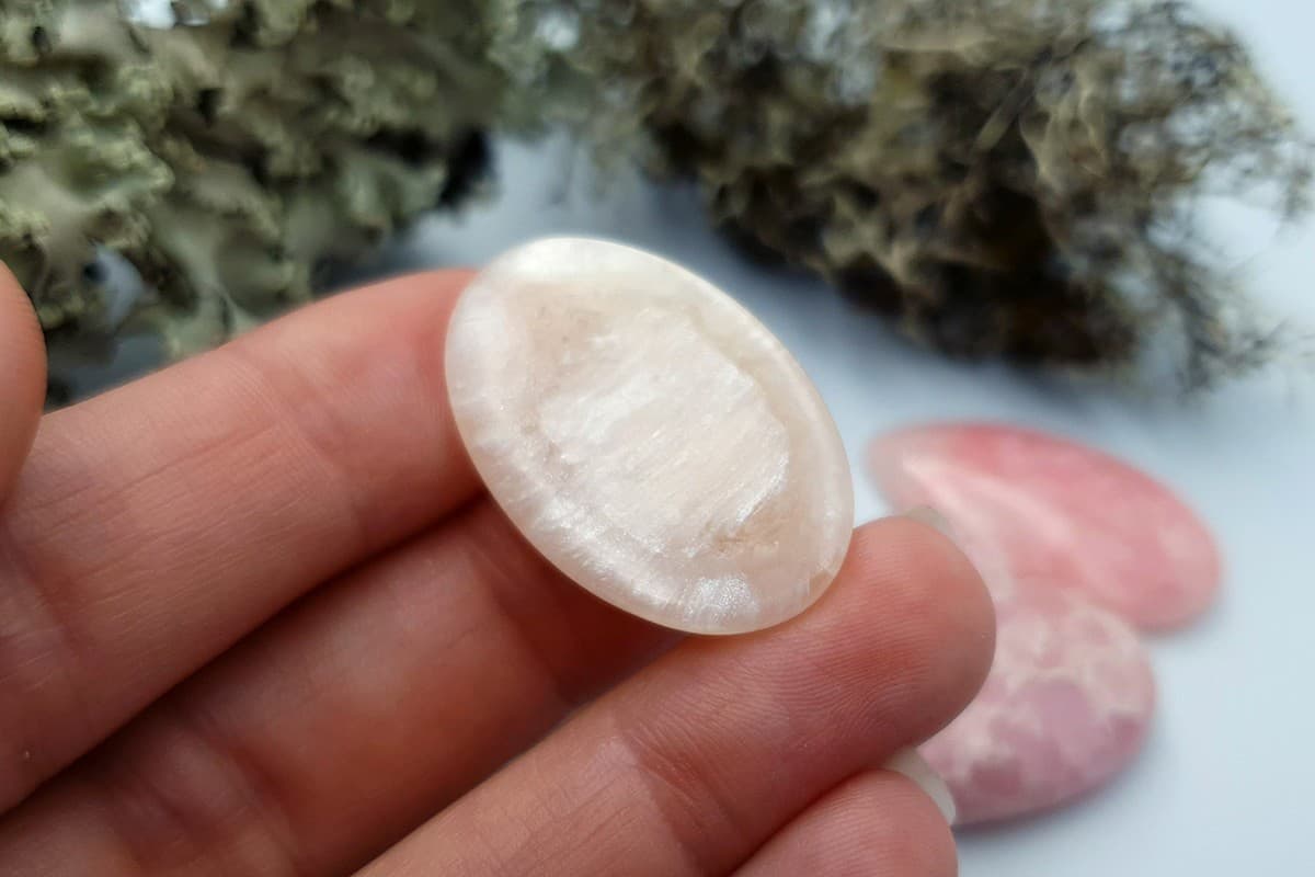 4 pcs Faux Pink Stones from Polymer Clay (Set #8) Cabochons SweetyBijou Cabochons   