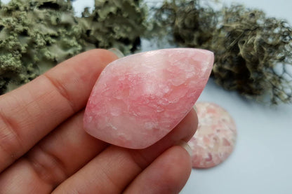 3 pcs Faux Pink Stones from Polymer Clay (Set #9) Cabochons SweetyBijou Cabochons   