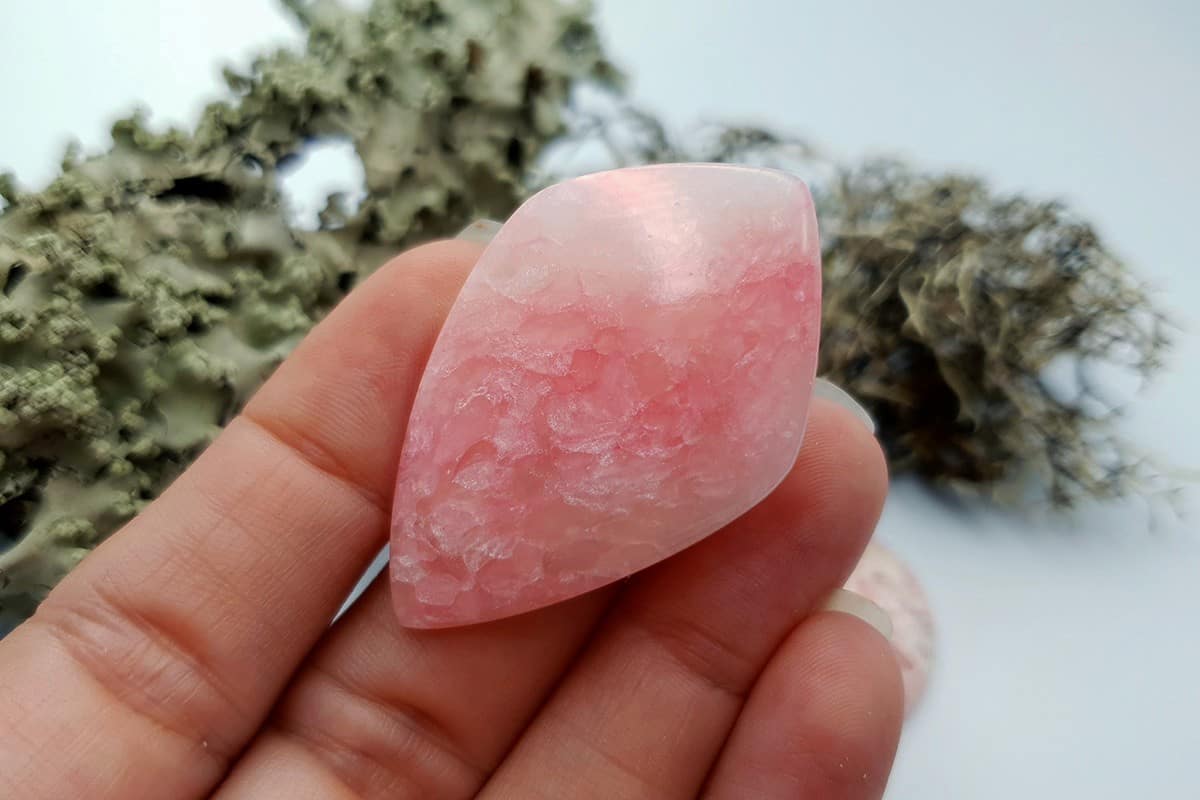 3 pcs Faux Pink Stones from Polymer Clay (Set #9) Cabochons SweetyBijou Cabochons   