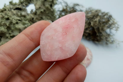 3 pcs Faux Pink Stones from Polymer Clay (Set #9) Cabochons SweetyBijou Cabochons   