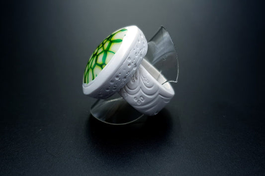 "Green cells" Ring Ring SweetyBijou Jewelry   