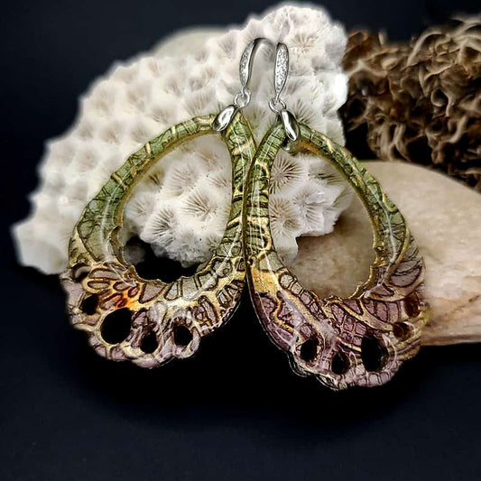 Romantic Earrings "Tender Lace" Earrings SweetyBijou Jewelry Default Title  