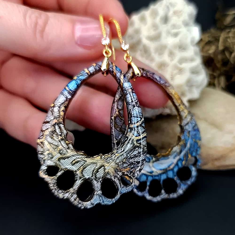 Romantic Earrings "Tenderness" Earrings SweetyBijou Jewelry   