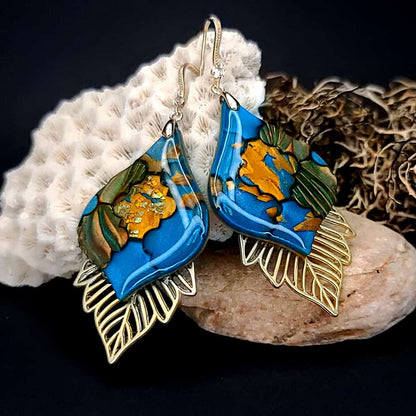 Romantic Earrings "Moroccan Mosaic" Earrings SweetyBijou Jewelry   