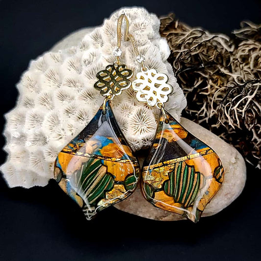 Romantic Earrings "Moroccan magic nights" Earrings SweetyBijou Jewelry Default Title  