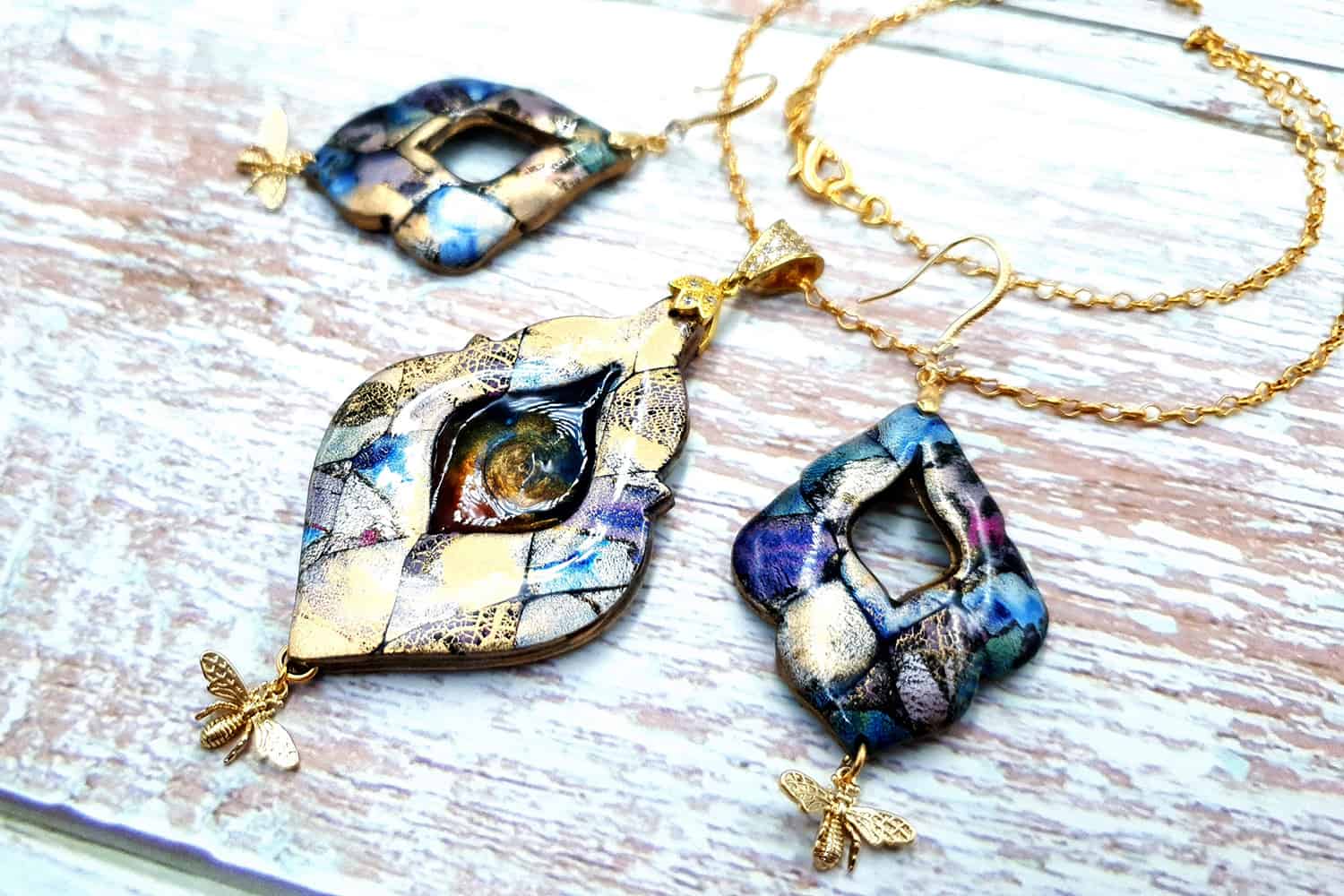 "The Cradle of the Universe" Jewelry set Jewelry Set SweetyBijou Jewelry   