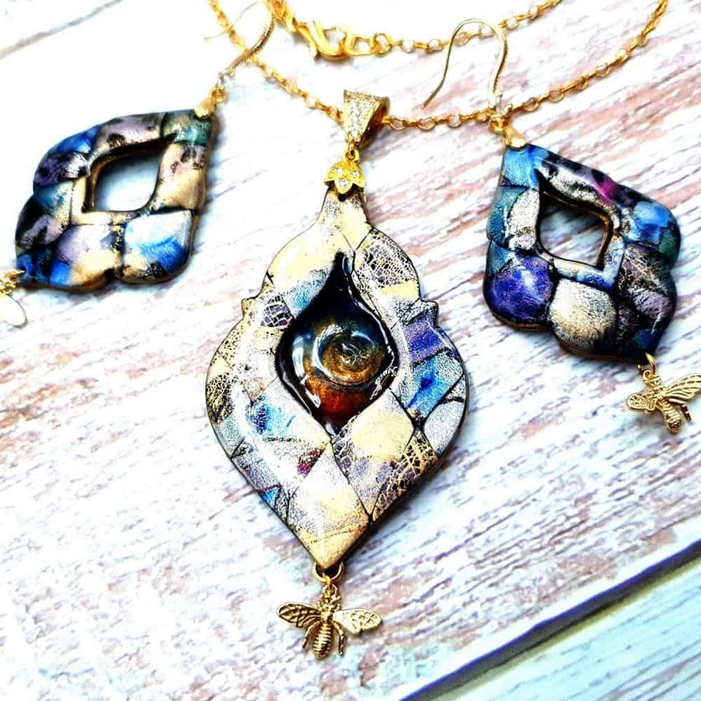 "The Cradle of the Universe" Jewelry set Jewelry Set SweetyBijou Jewelry Default Title  