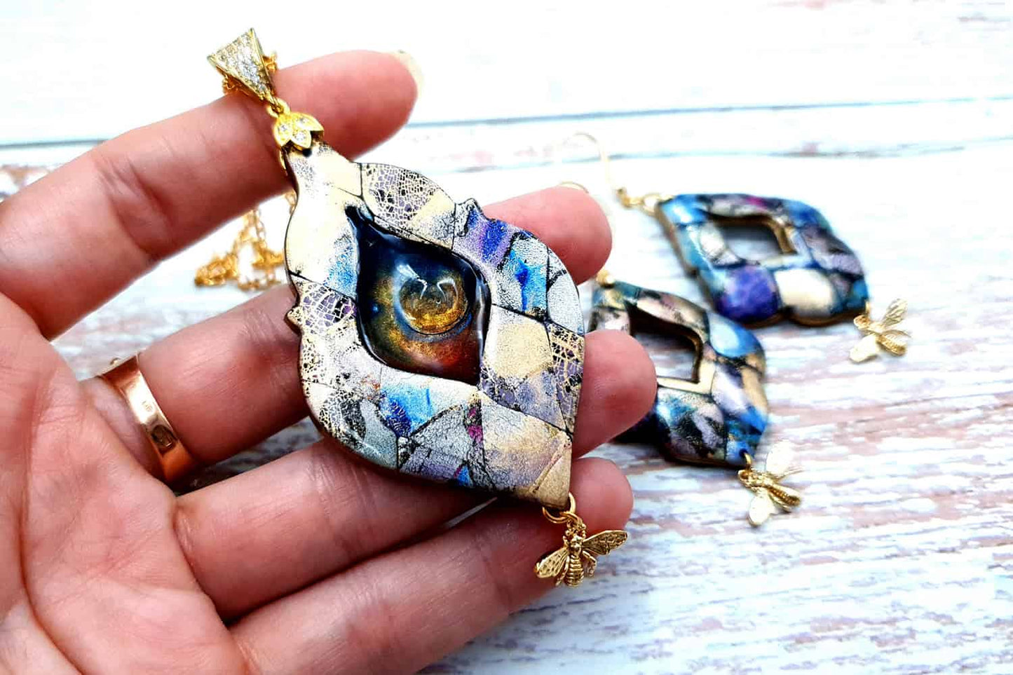 "The Cradle of the Universe" Jewelry set Jewelry Set SweetyBijou Jewelry   