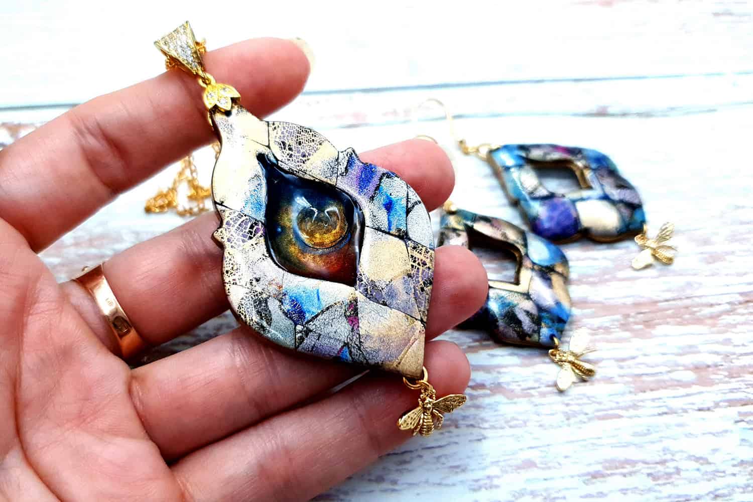 "The Cradle of the Universe" Jewelry set Jewelry Set SweetyBijou Jewelry   