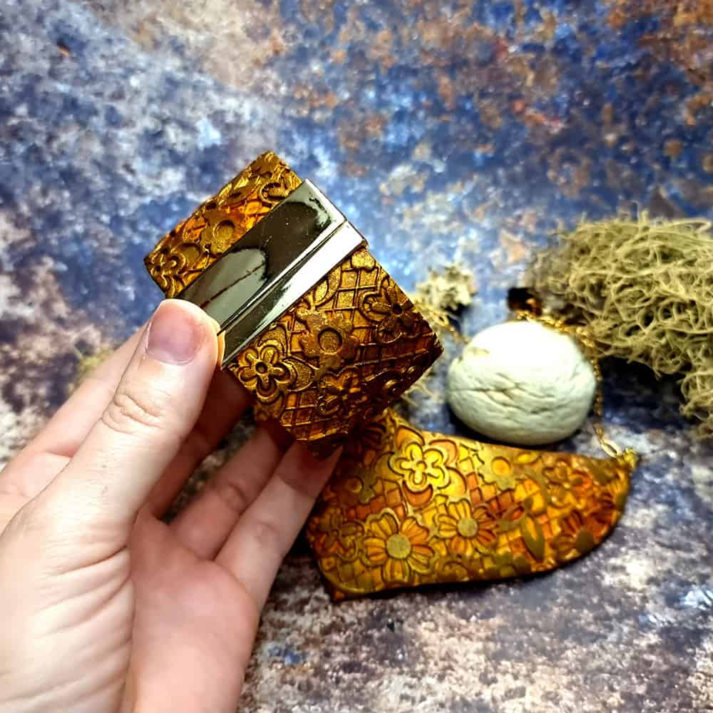 Unique Jewelry Set "Golden Ages" Polymer clay Jewelry Set SweetyBijou Jewelry   