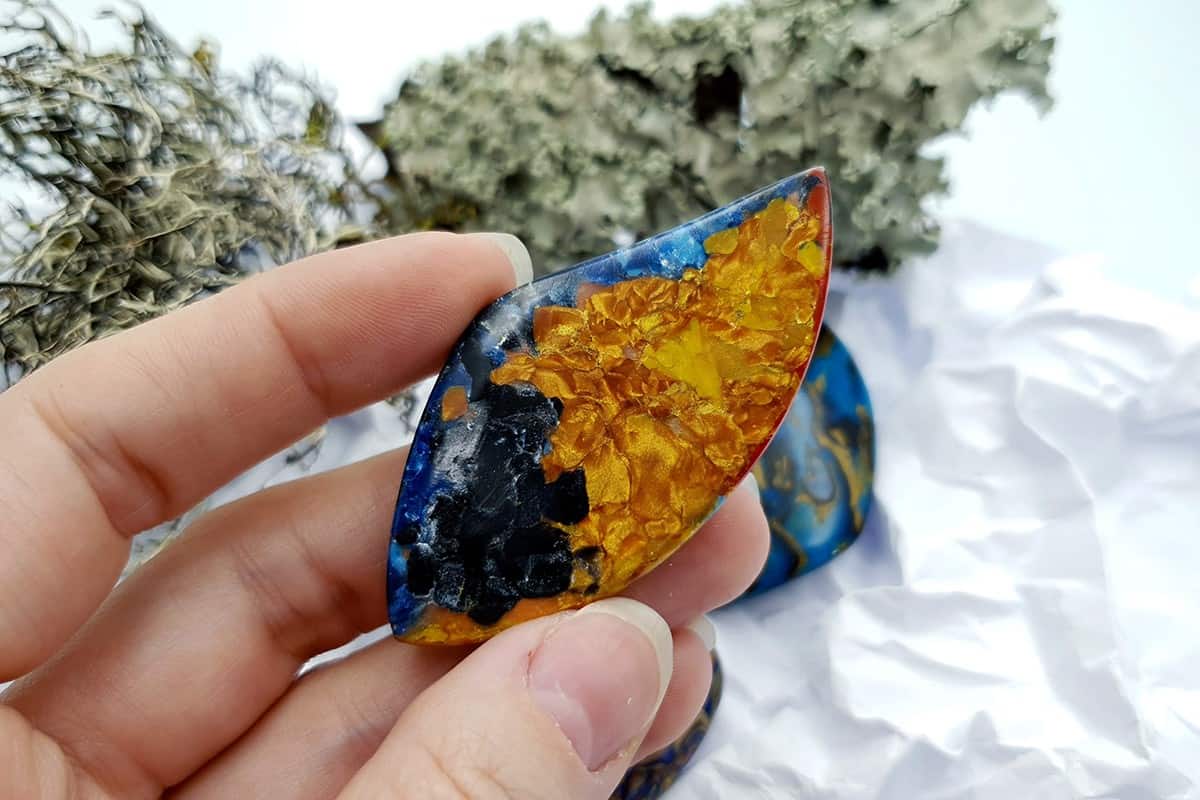 4 pcs Labradorite Pietersite Stone Mix (Set #3) Cabochons SweetyBijou Cabochons   