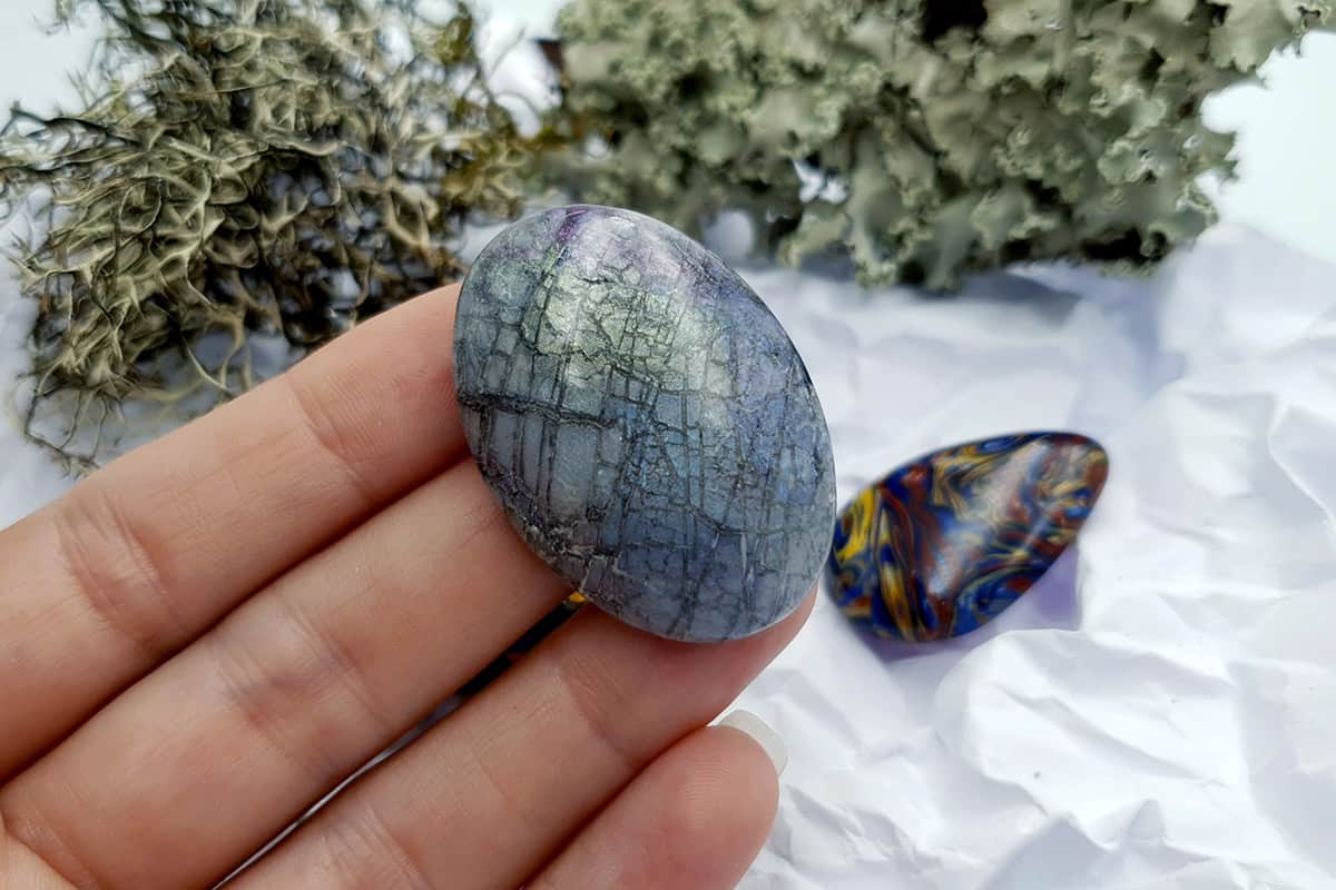 4 pcs Labradorite Pietersite Stone Mix (Set #4) Cabochons SweetyBijou Cabochons   