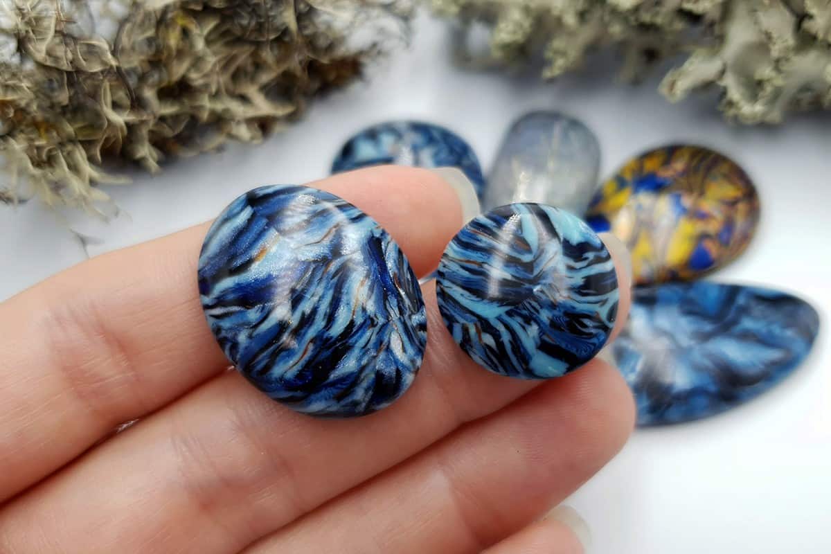 6 pcs Labradorite Pietersite Stone Mix (Set #5) Cabochons SweetyBijou Cabochons   