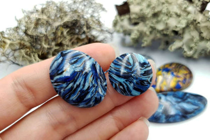 6 pcs Labradorite Pietersite Stone Mix (Set #5) Cabochons SweetyBijou Cabochons   