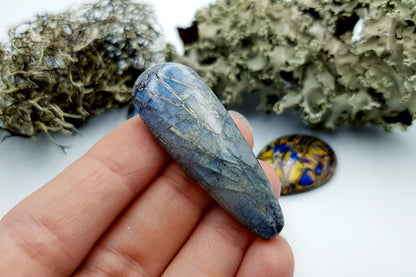 6 pcs Labradorite Pietersite Stone Mix (Set #5) Cabochons SweetyBijou Cabochons   