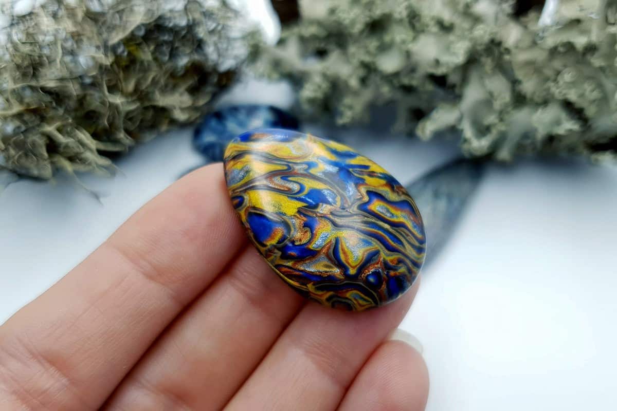 6 pcs Labradorite Pietersite Stone Mix (Set #5) Cabochons SweetyBijou Cabochons   