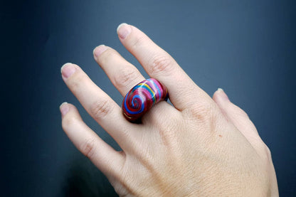 "Magic Swirl" Ring Ring SweetyBijou Jewelry   