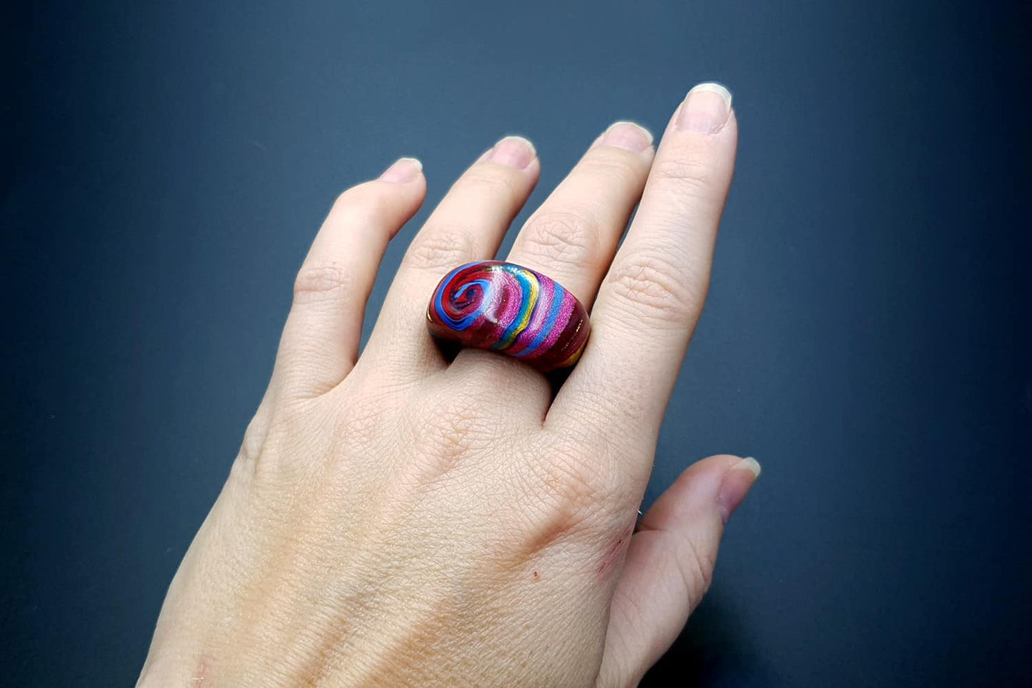 "Magic Swirl" Ring Ring SweetyBijou Jewelry   
