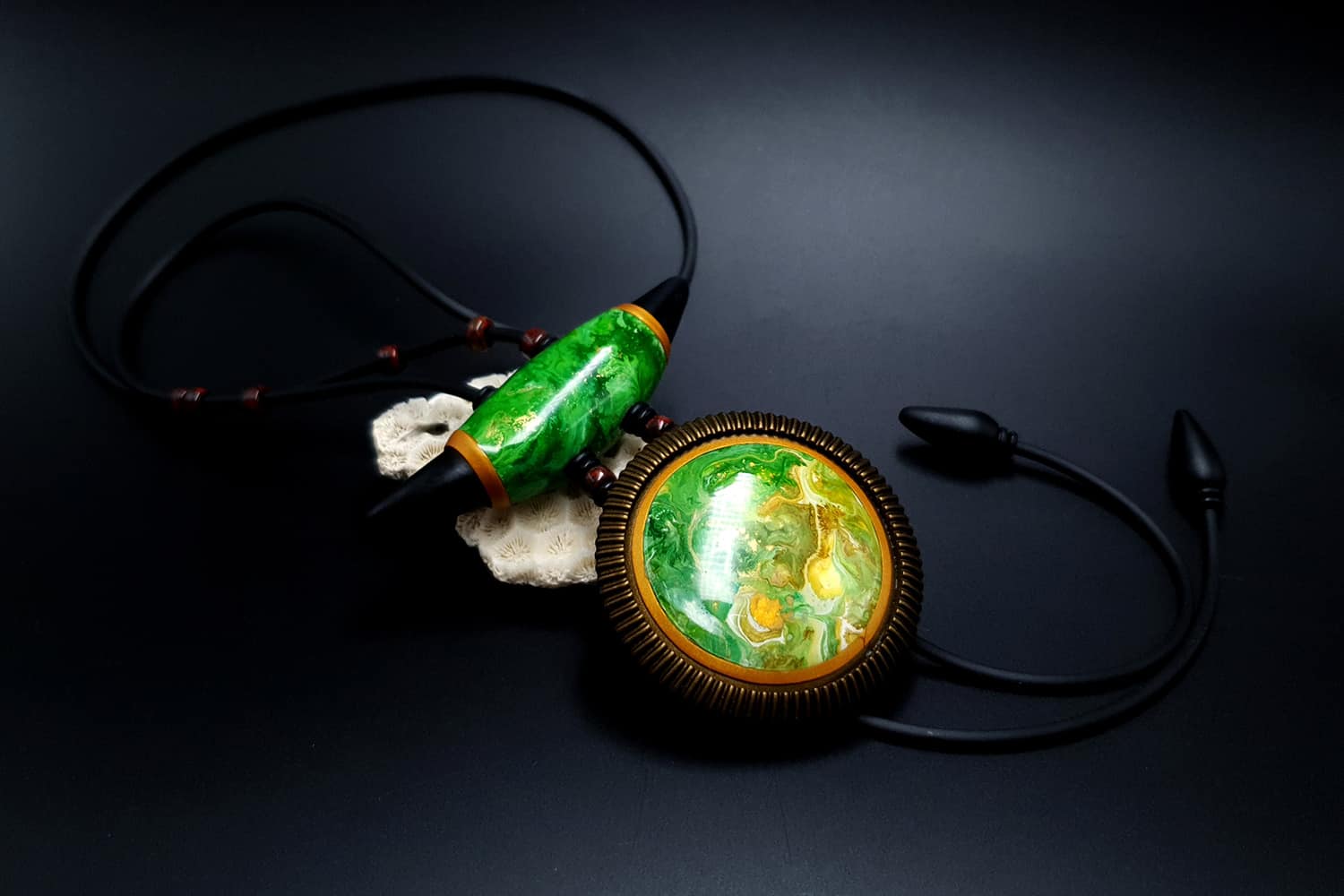 The Magic Forest - Long Pendant Pendant SweetyBijou Jewelry   
