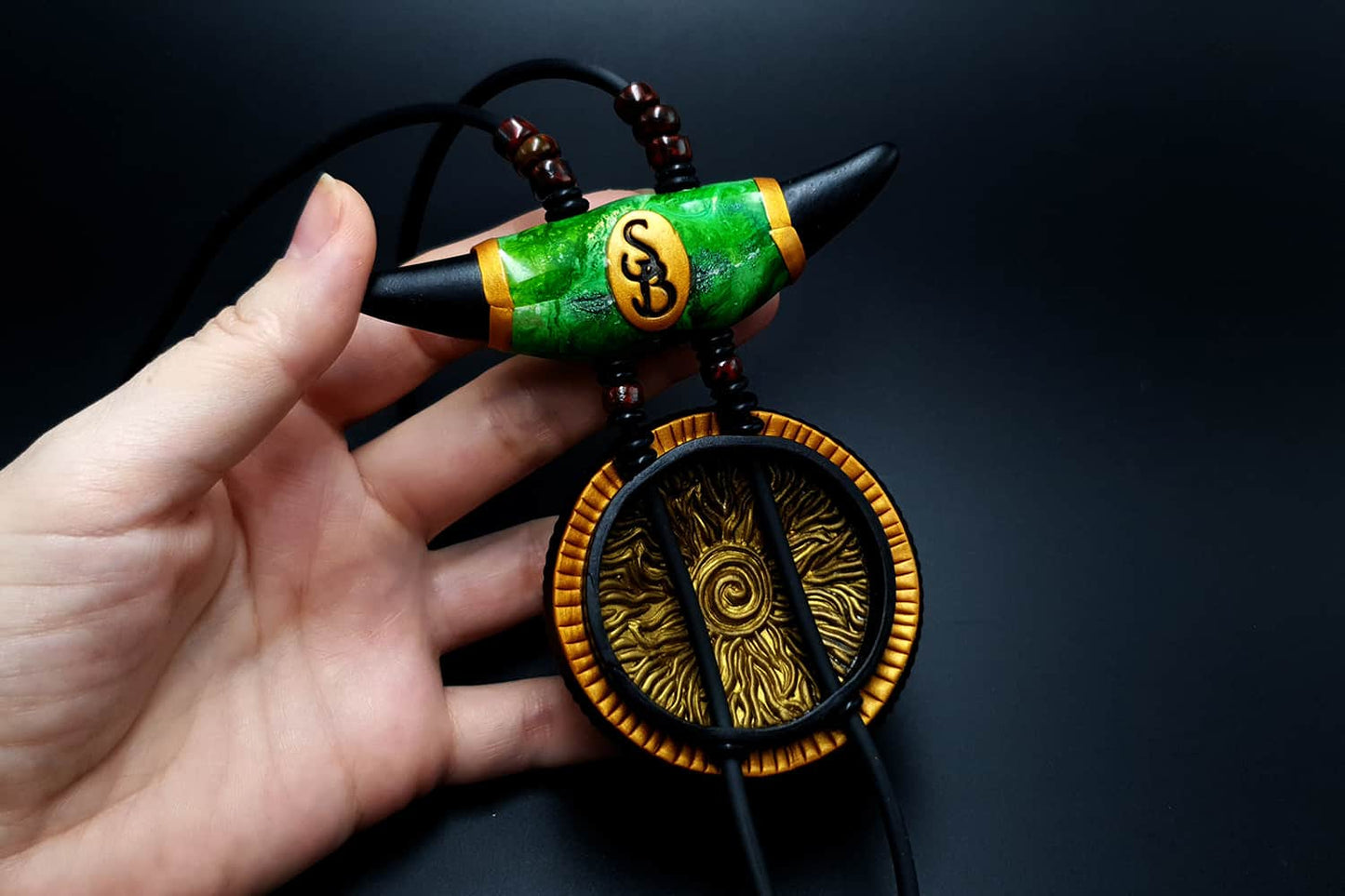 The Magic Forest - Long Pendant Pendant SweetyBijou Jewelry   