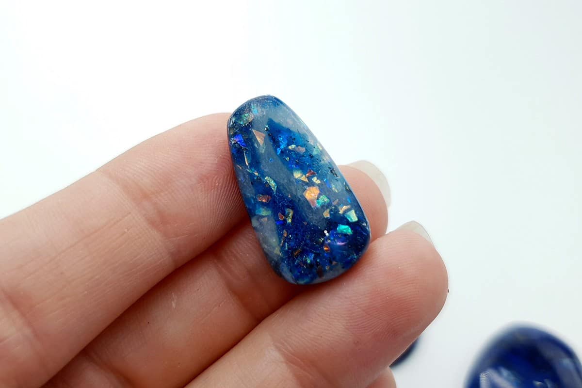 6 pcs Faux Opal in Mix Style (Set #2) Cabochons SweetyBijou Cabochons   