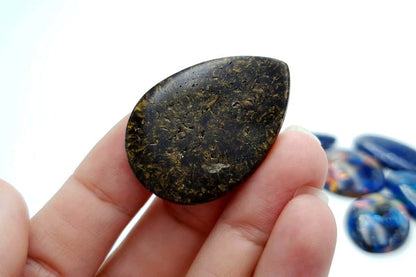 6 pcs Faux Opal in Mix Style from Polymer Clay (#4) Cabochons SweetyBijou Cabochons   