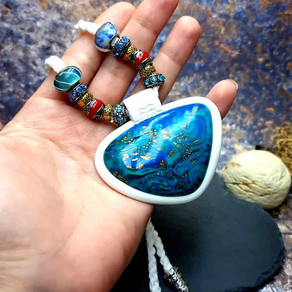 Ocean Pendant Pendant SweetyBijou Jewelry   